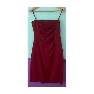 BCBG burgandy dress